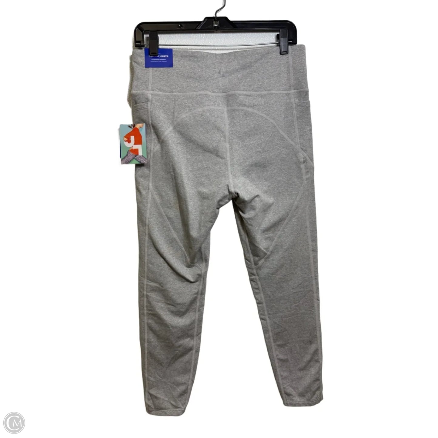 Athletic Capris By Joy Lab In Grey, Size: L
