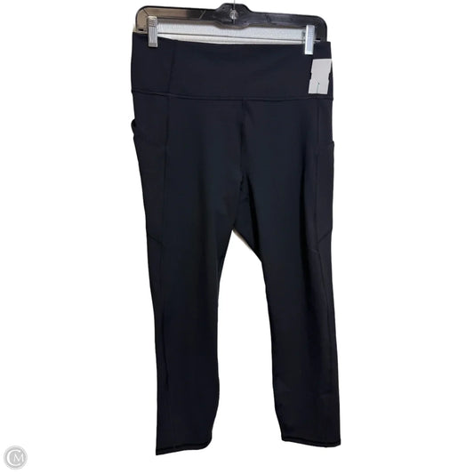 Athletic Capris By Fabletics In Black, Size: L