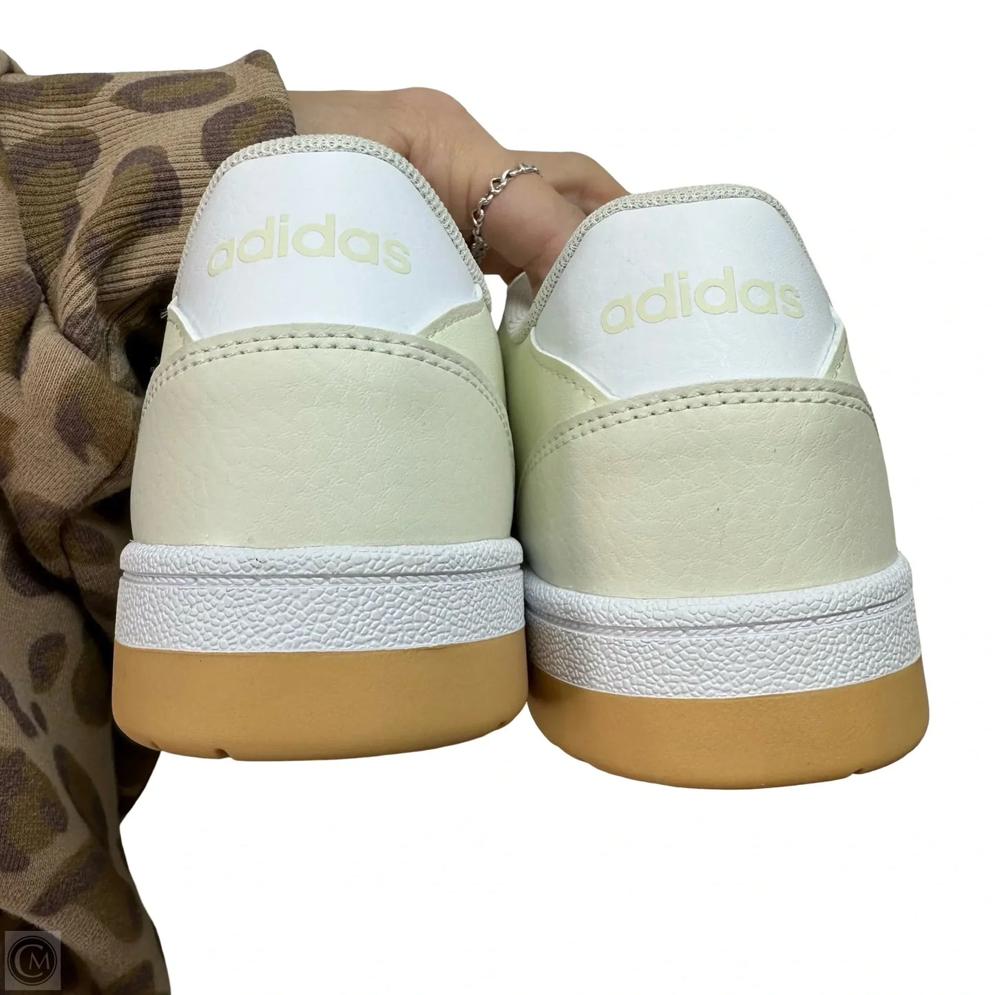 Shoes Sneakers By Adidas In Ivory, Size: 8