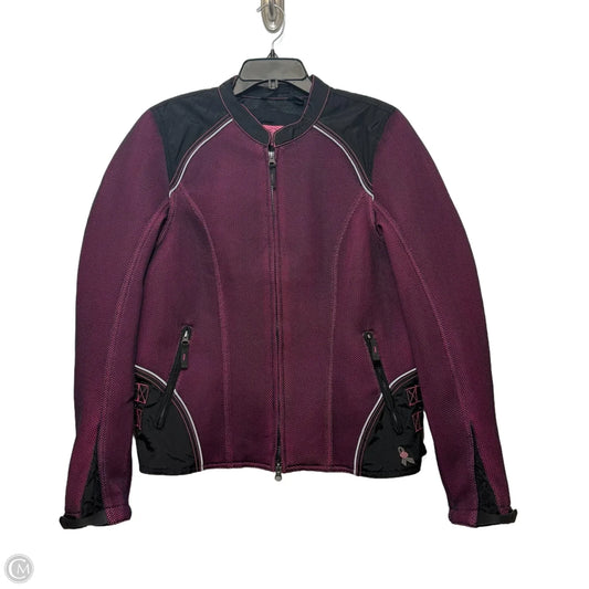 Jacket Other By Harley Davidson In Black & Pink, Size: L