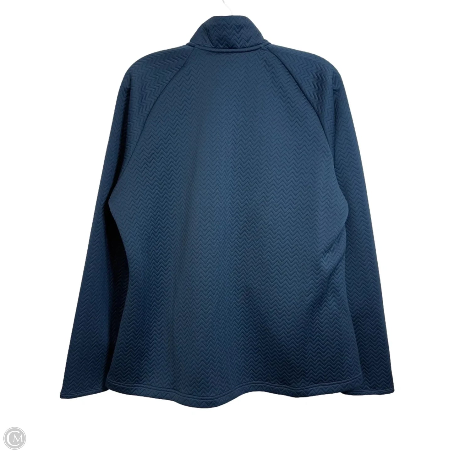 Athletic Jacket By Adidas In Blue, Size: 2x