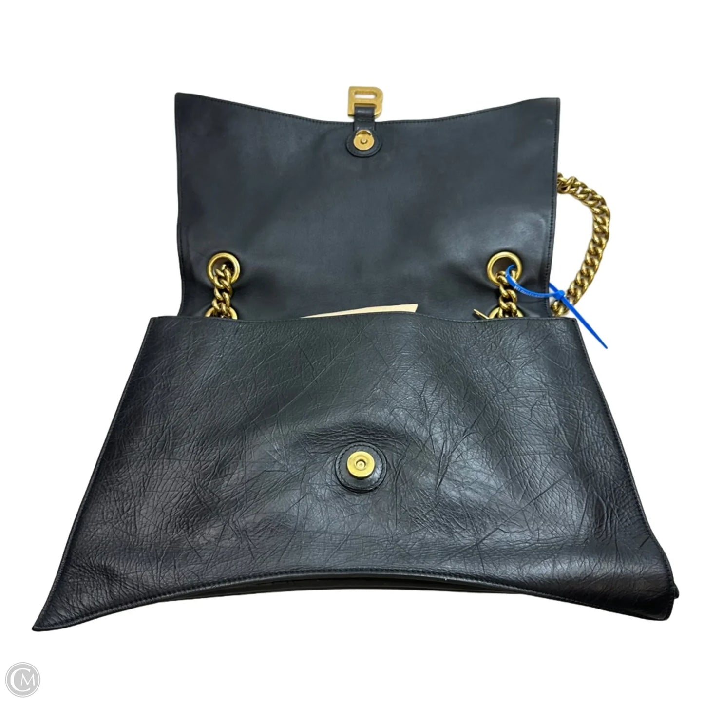 Balenciaga Crush large chain shoulder bag Handbag Luxury Designer By Balenciaga, Size: Large