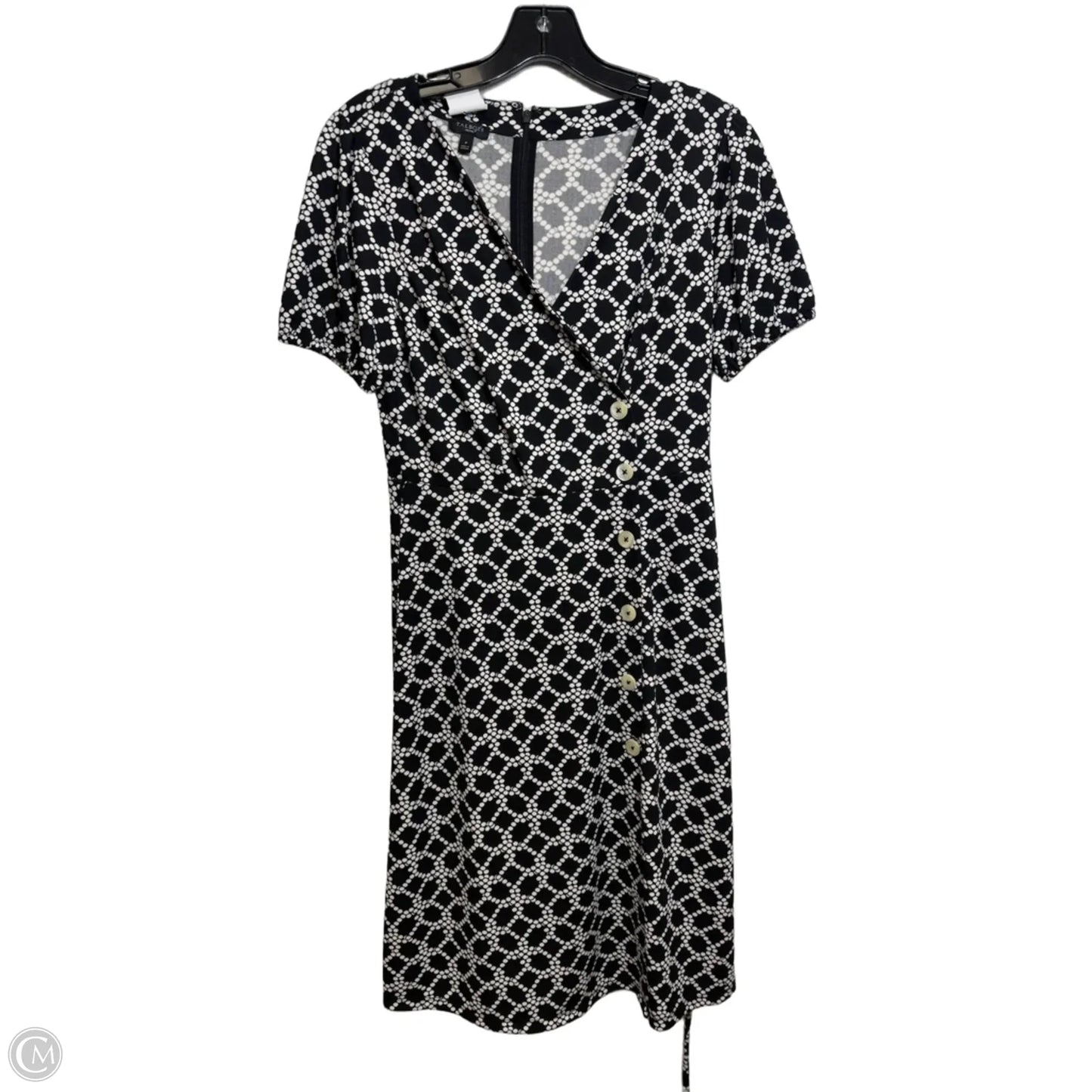 Dress Casual Short By Talbots In Black & White, Size: Sp