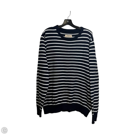 Sweater By St Johns Bay In Blue & White, Size: Xl