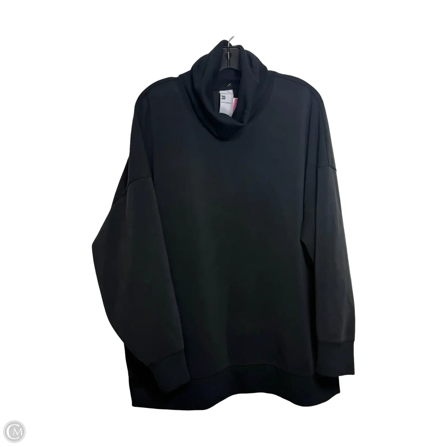 Sweatshirt Collar By All In Motion In Black, Size: L