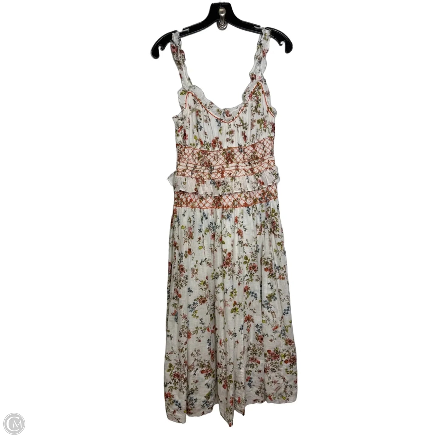 Dress Casual Maxi By Anthropologie In Floral Print, Size: M
