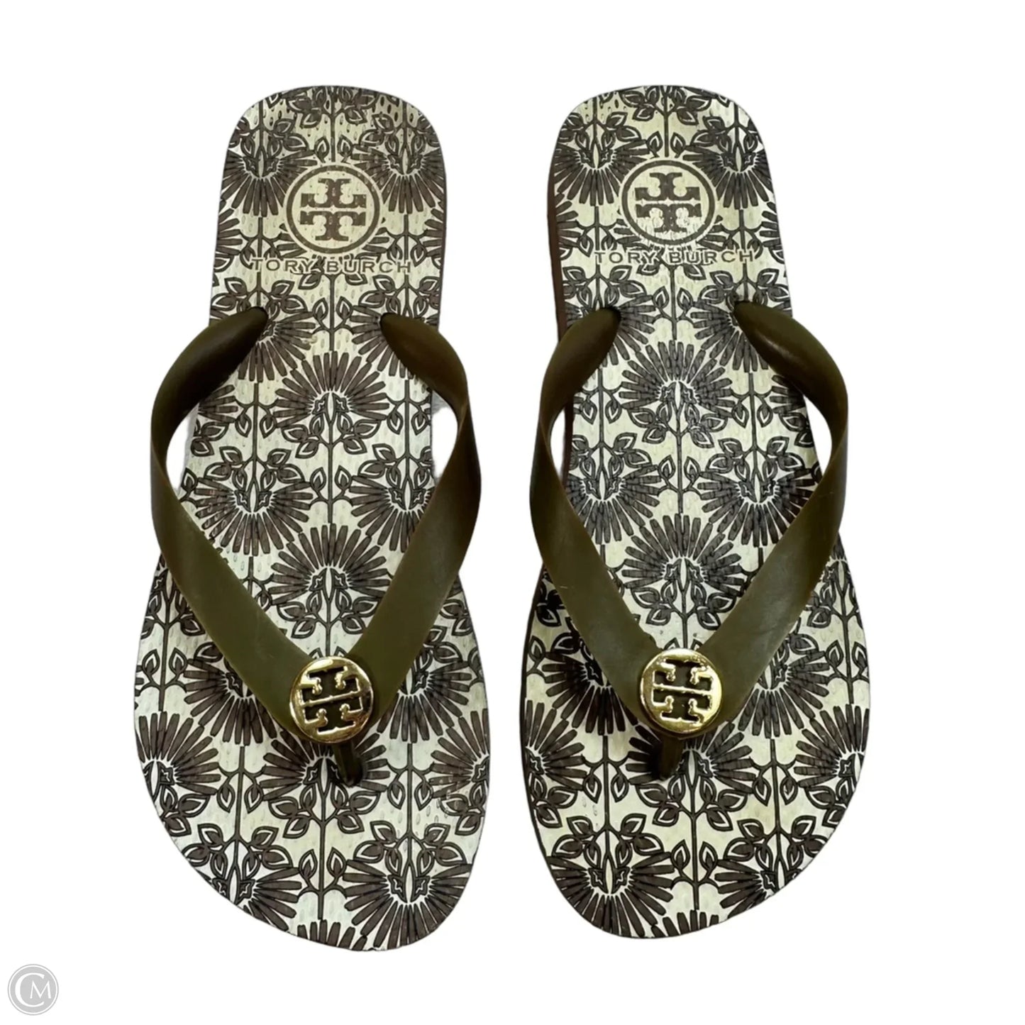 Sandals Designer By Tory Burch In Brown, Size: 6