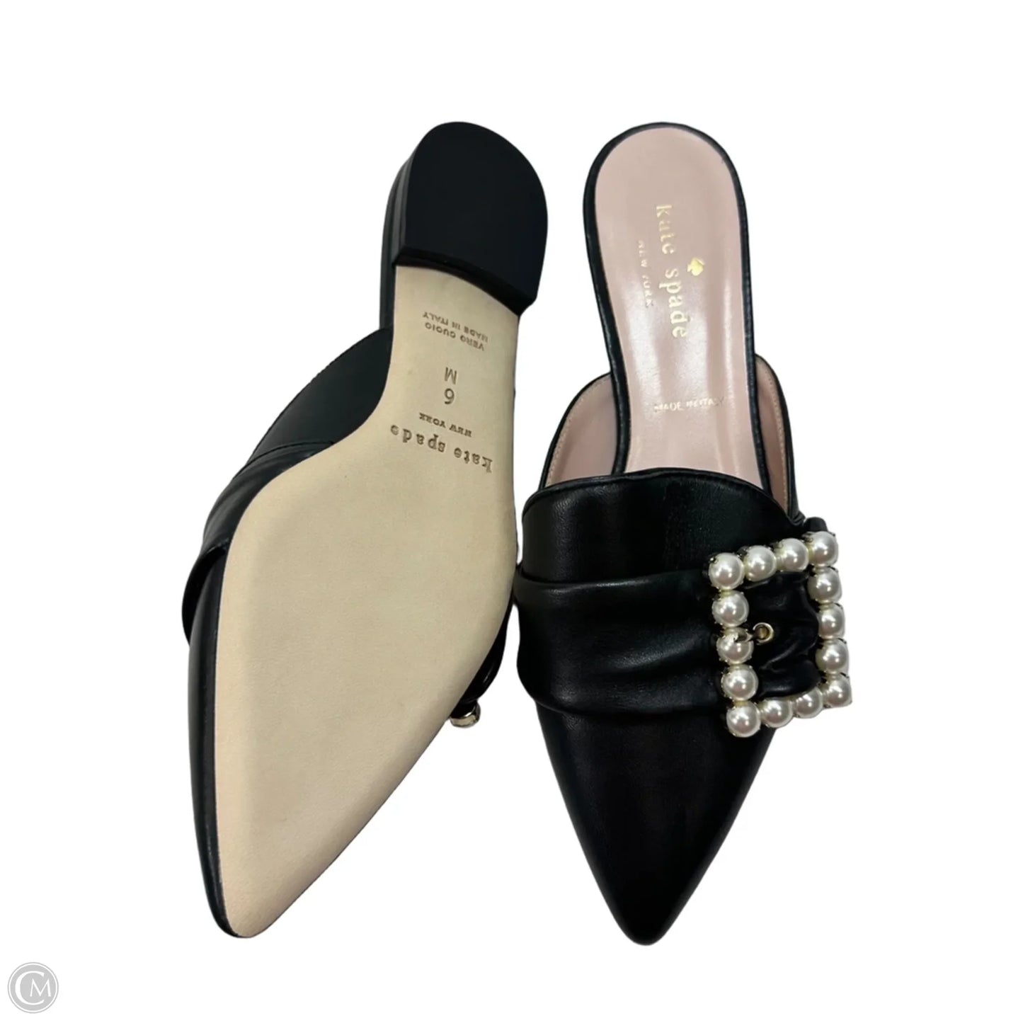 Shoes Designer By Kate Spade In Black, Size: 6