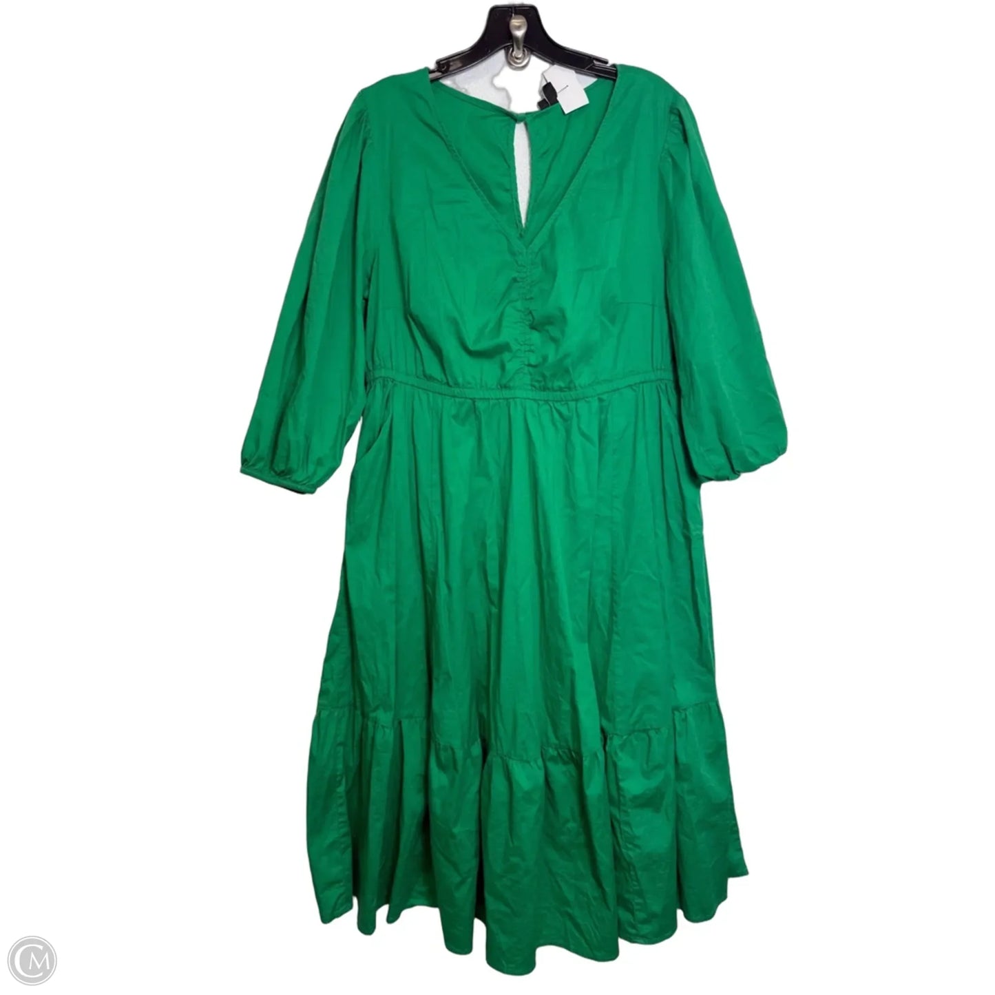 Dress Casual Maxi By Torrid In Green, Size: 1x