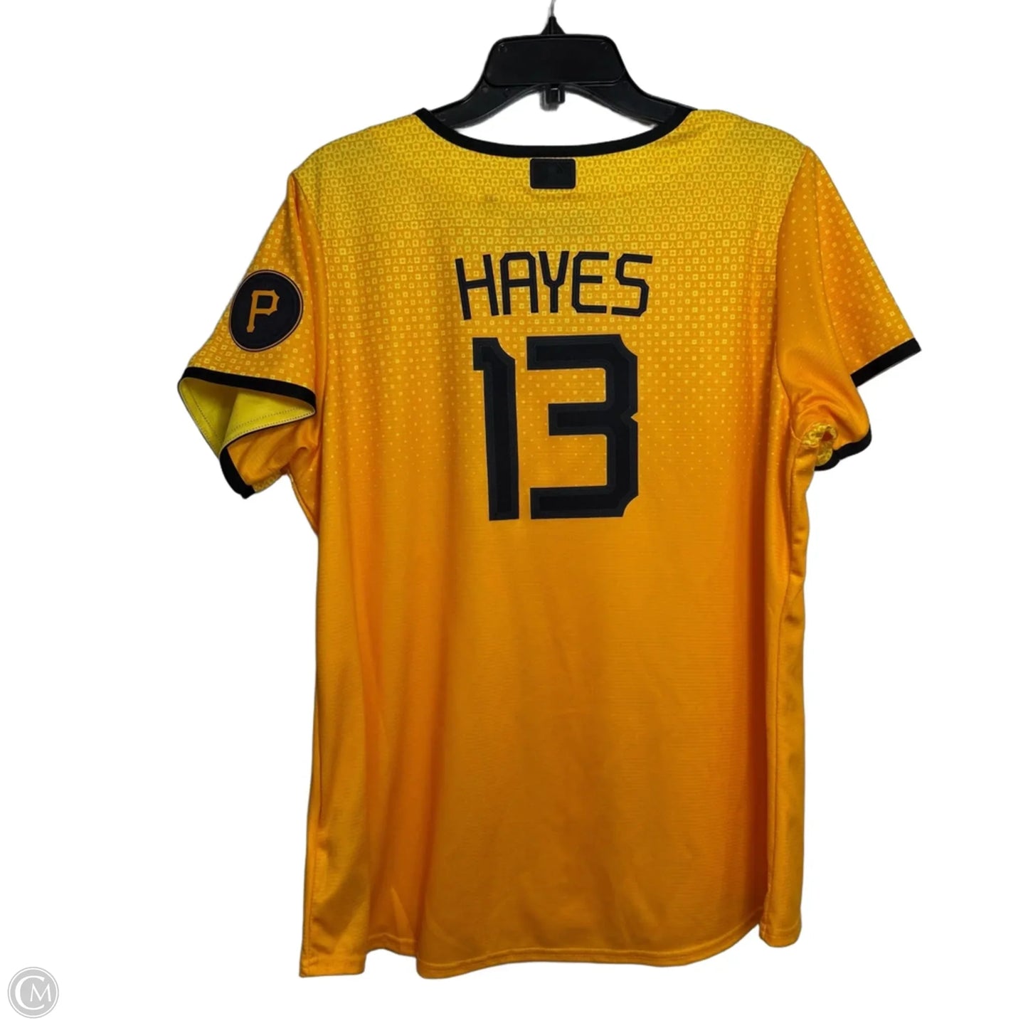 Pittsburgh pirates Top Short Sleeve By Clothes Mentor In Gold, Size: Xxl