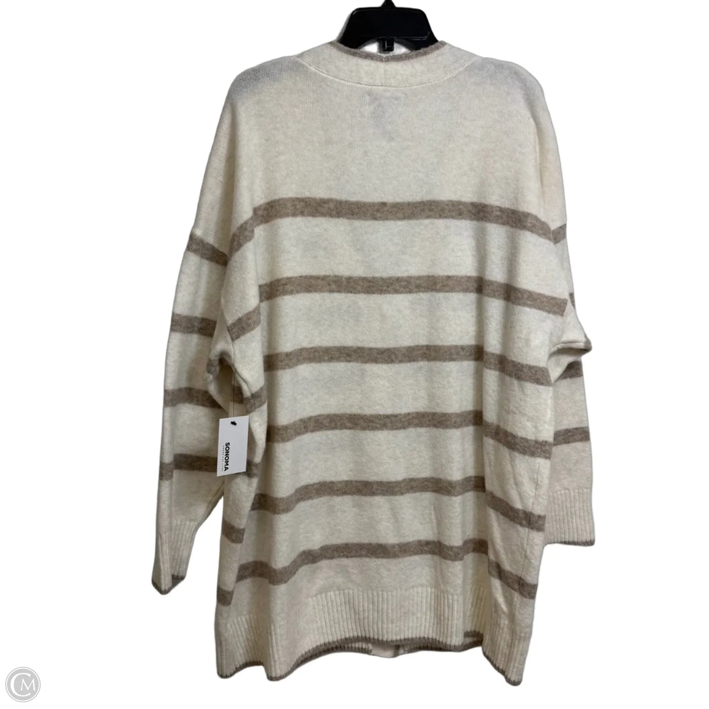 Cardigan By Sonoma In Ivory, Size: Xl
