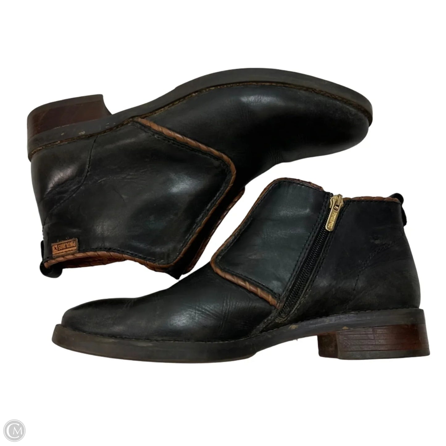 Boots Ankle Flats By Pikolinos In Grey, Size: 7.5
