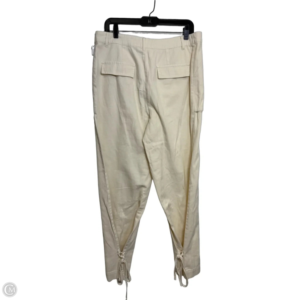 Pants Cargo & Utility By Double Zero In Ivory, Size: L