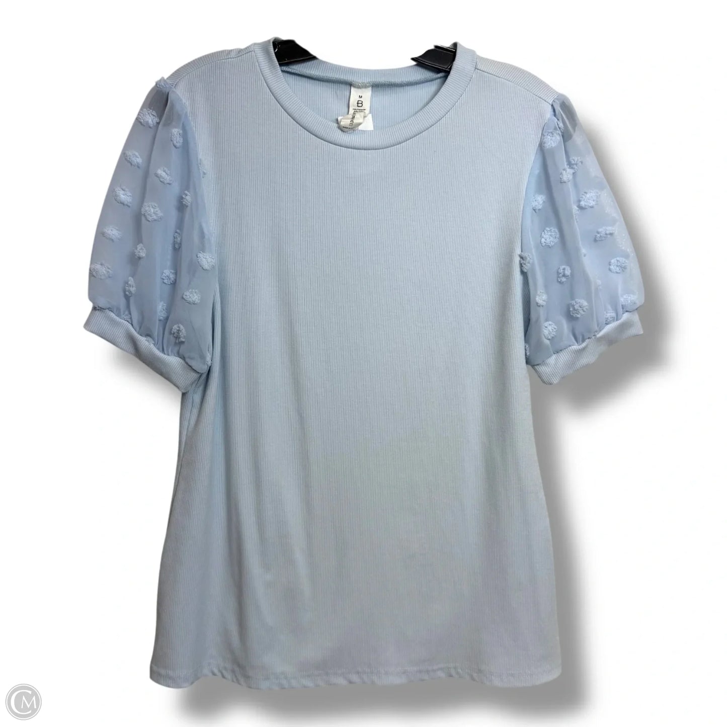 Top Short Sleeve By Clothes Mentor In Blue, Size: M