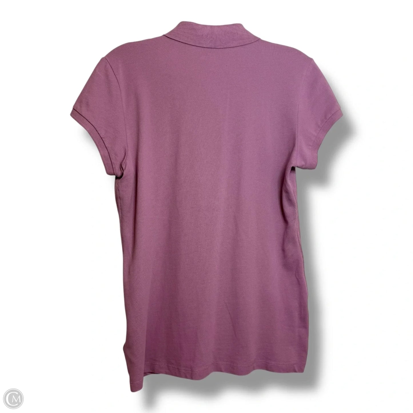 Top Short Sleeve By Calvin Klein In Purple, Size: M