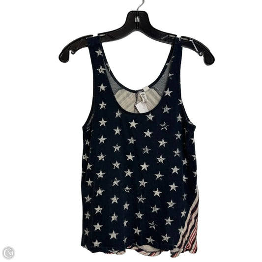 Top Sleeveless By Others Follow In Red & White, Size: S