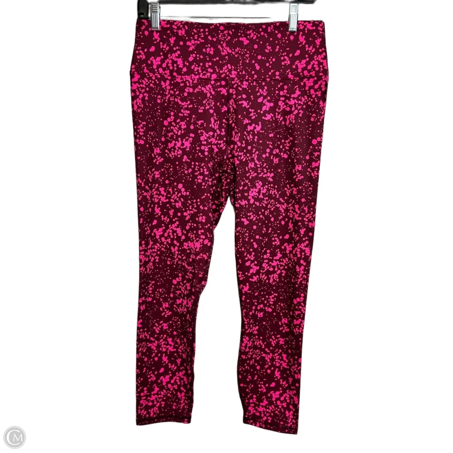 Athletic Leggings By Fabletics In Pink, Size: L