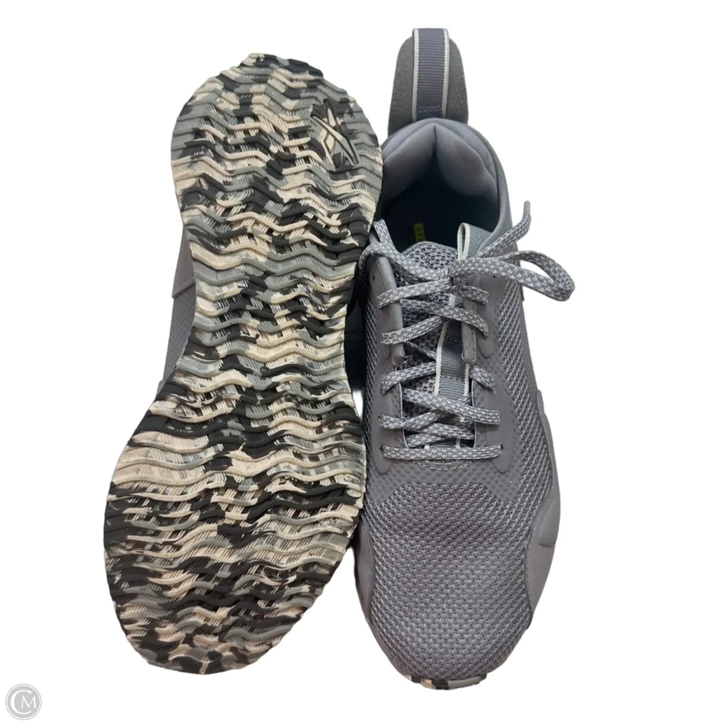 Shoes Athletic By Reebok In Grey, Size: 8
