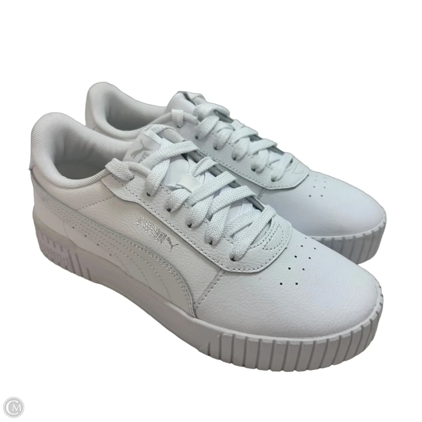 Shoes Athletic By Puma In White, Size: 8