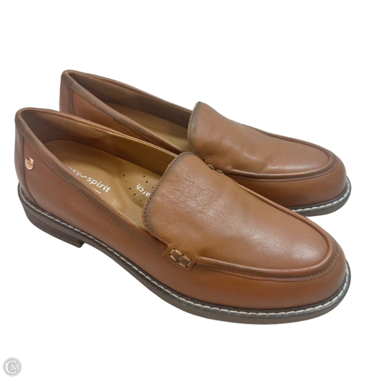 Shoes Flats By Easy Spirit In Brown, Size: 9