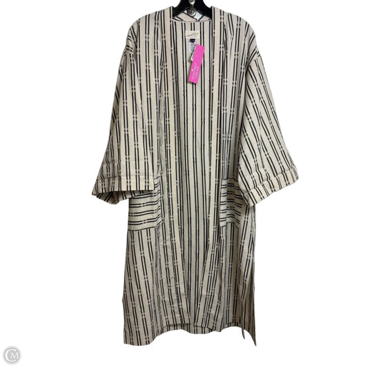 Long Cardigan By Universal Thread In Striped Pattern, Size: OSFM