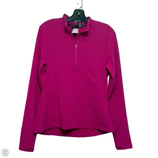 Athletic Jacket By Spyder In Pink, Size: M