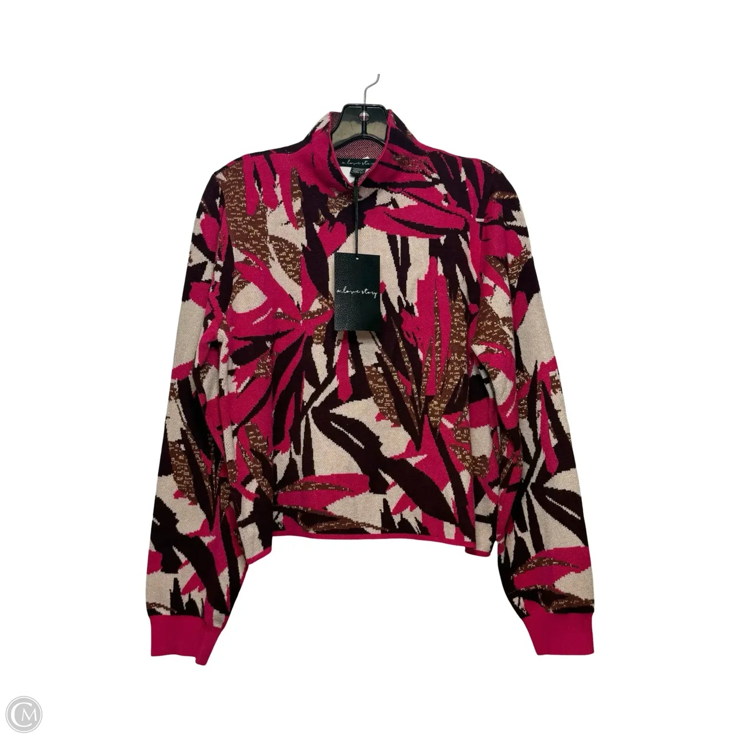 Sweater By A Love Story In Multi-colored, Size: L