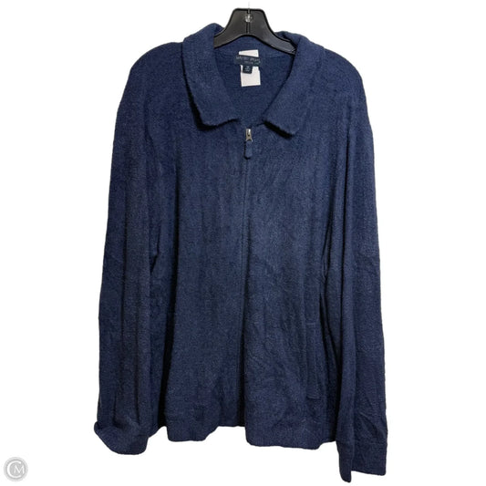 Cardigan By Barefoot Dreams In Blue, Size: 3x