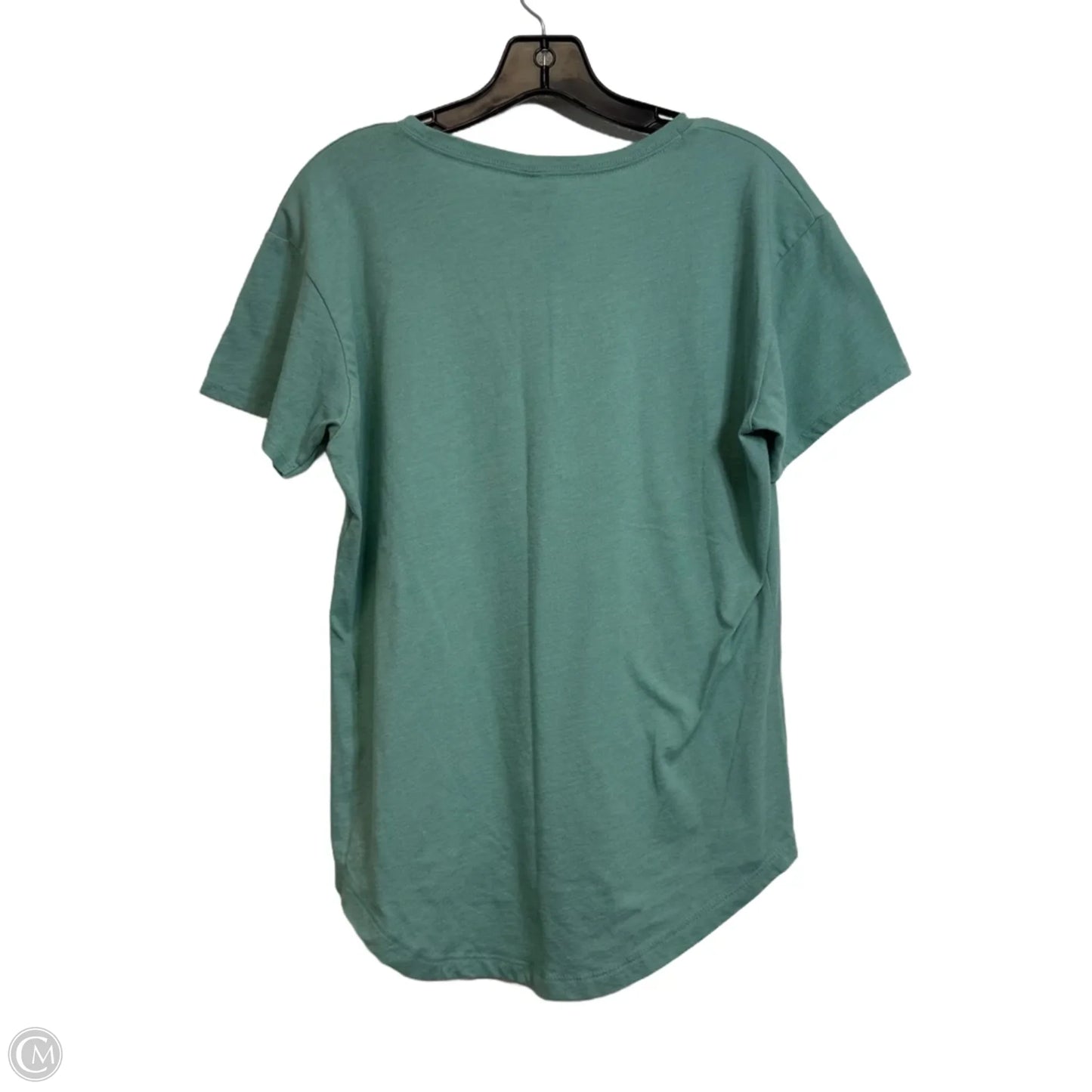 Top Short Sleeve By Ariat In Green, Size: M