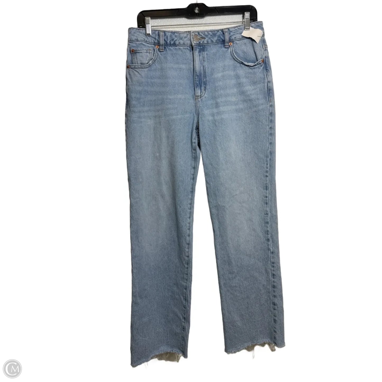 Jeans Straight By Garage In Blue Denim, Size: 8