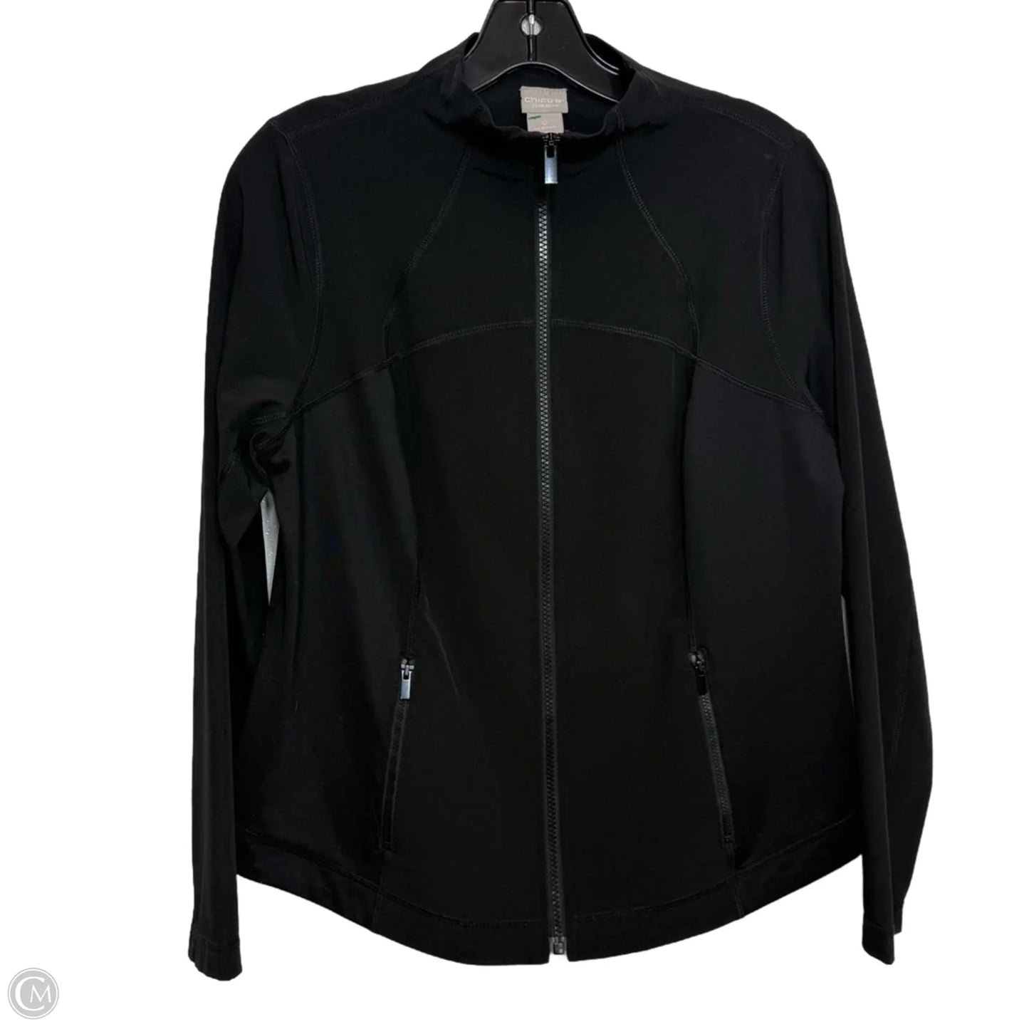 Jacket Other By Chicos In Black, Size: S