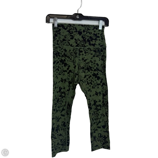 Athletic Leggings By Lululemon In Floral Print, Size: S