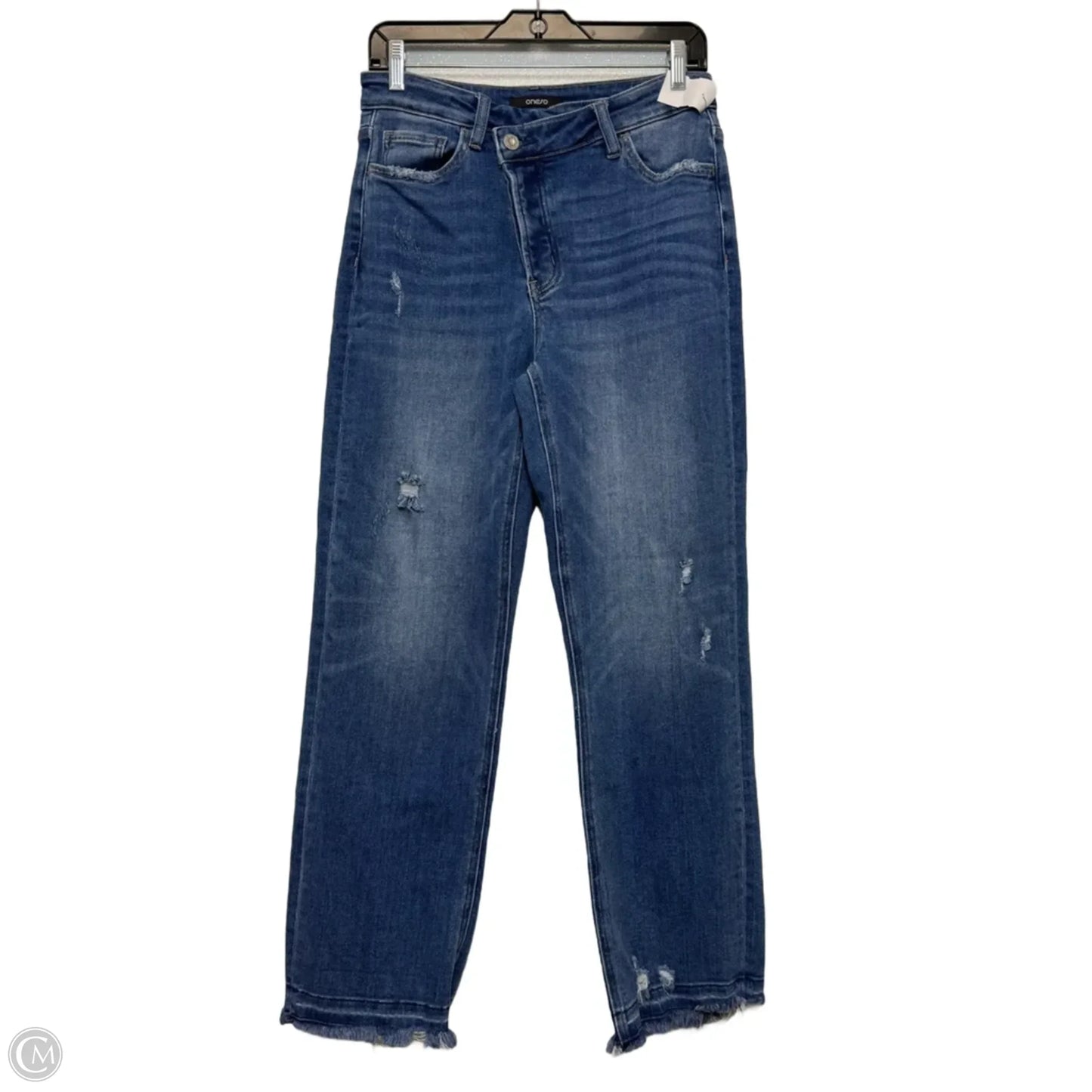 Jeans Boot Cut By Clothes Mentor In Blue Denim, Size: 6