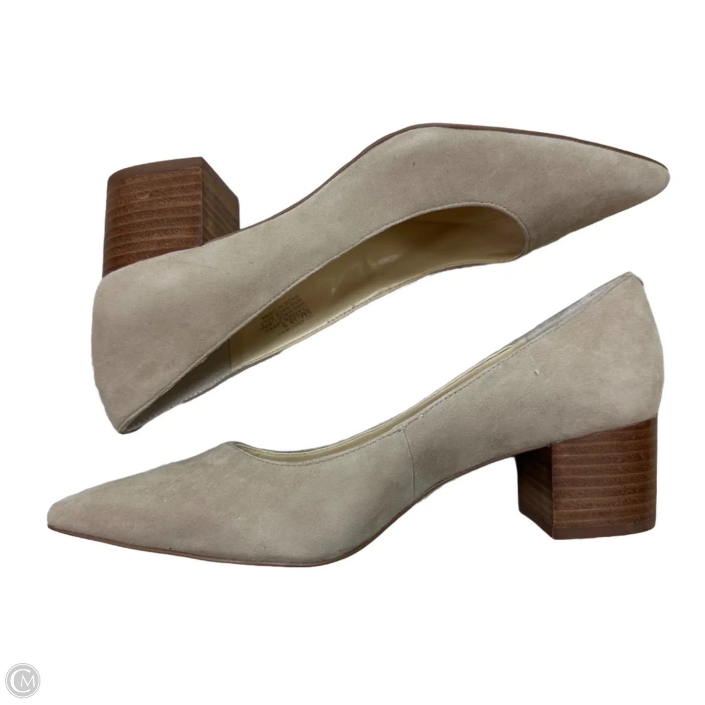 Shoes Heels Block By Sole Society In Taupe, Size: 8