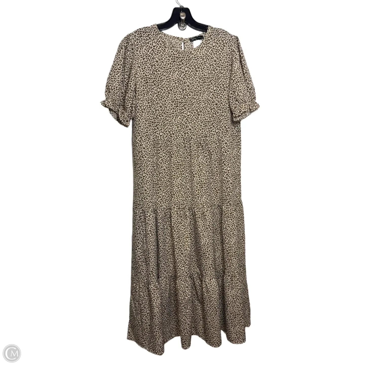 Dress Casual Maxi By Prettygarden In Animal Print, Size: S