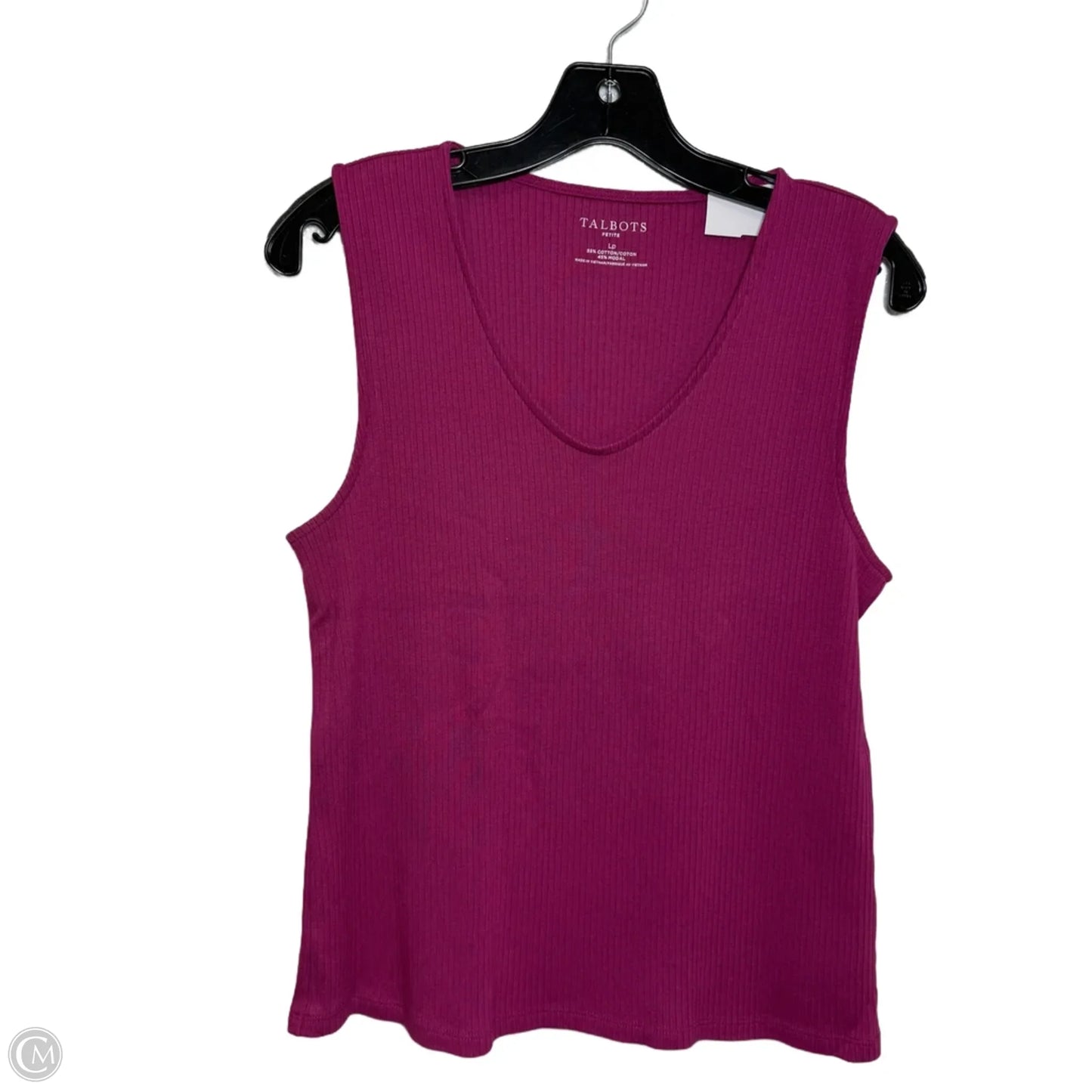 Top 2pc Long Sleeve By Talbots In Pink, Size: Lp