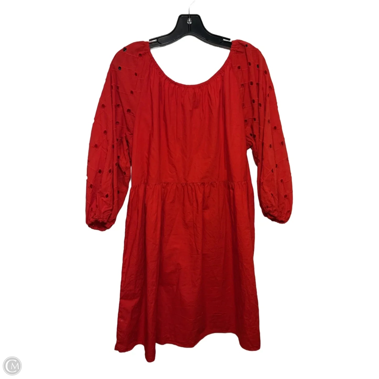 Dress Casual Short By A New Day In Red, Size: L