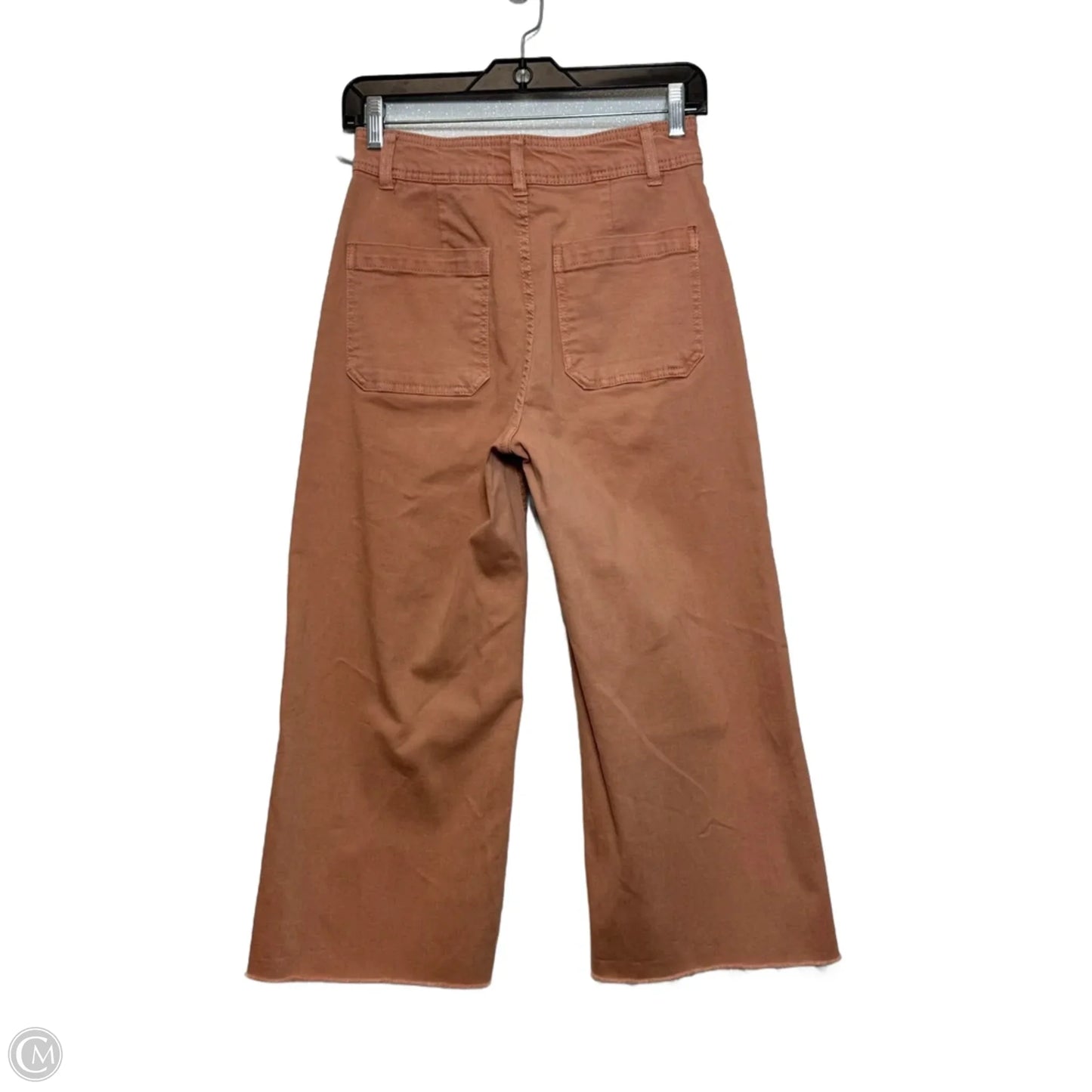 Pants Cropped By Oat In Orange, Size: 2