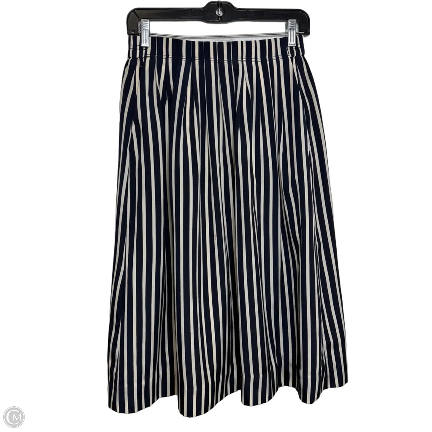 Skirt Midi By J. Crew In Striped Pattern, Size: Xs