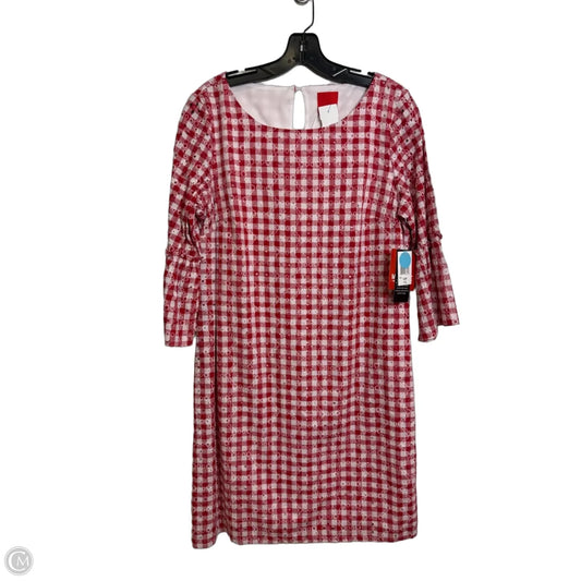 Dress Casual Midi By Clothes Mentor In Checkered Pattern, Size: 12P