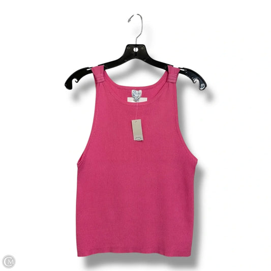 Tank Top By Blue Rain In Pink, Size: L