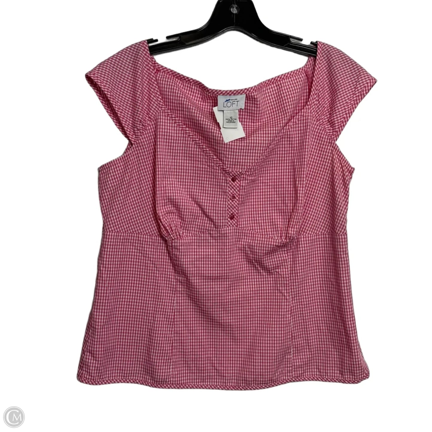 Tank Top By Universal Thread In Blue, Size: L