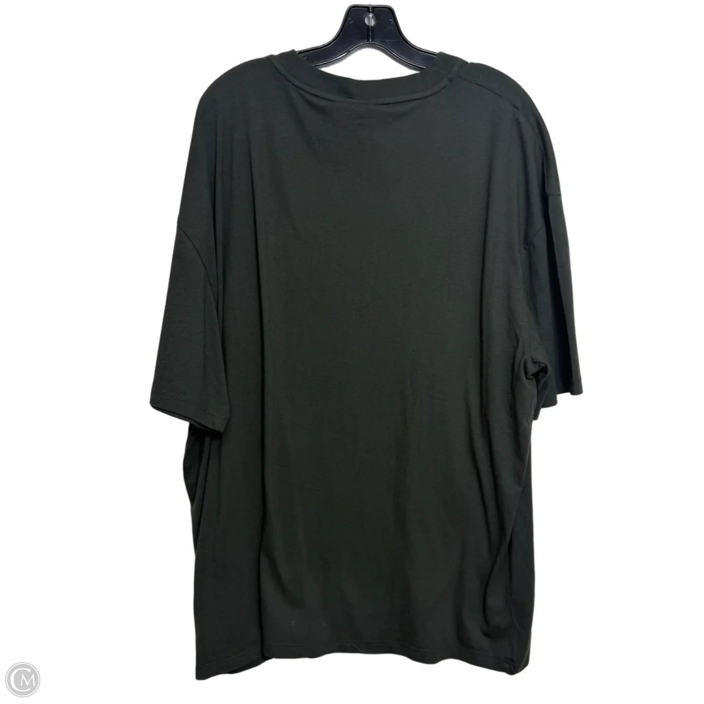 Top Short Sleeve By Roots In Green, Size: Xl