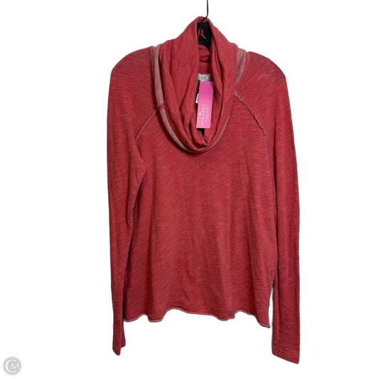 Top Long Sleeve By Free People In Red, Size: M