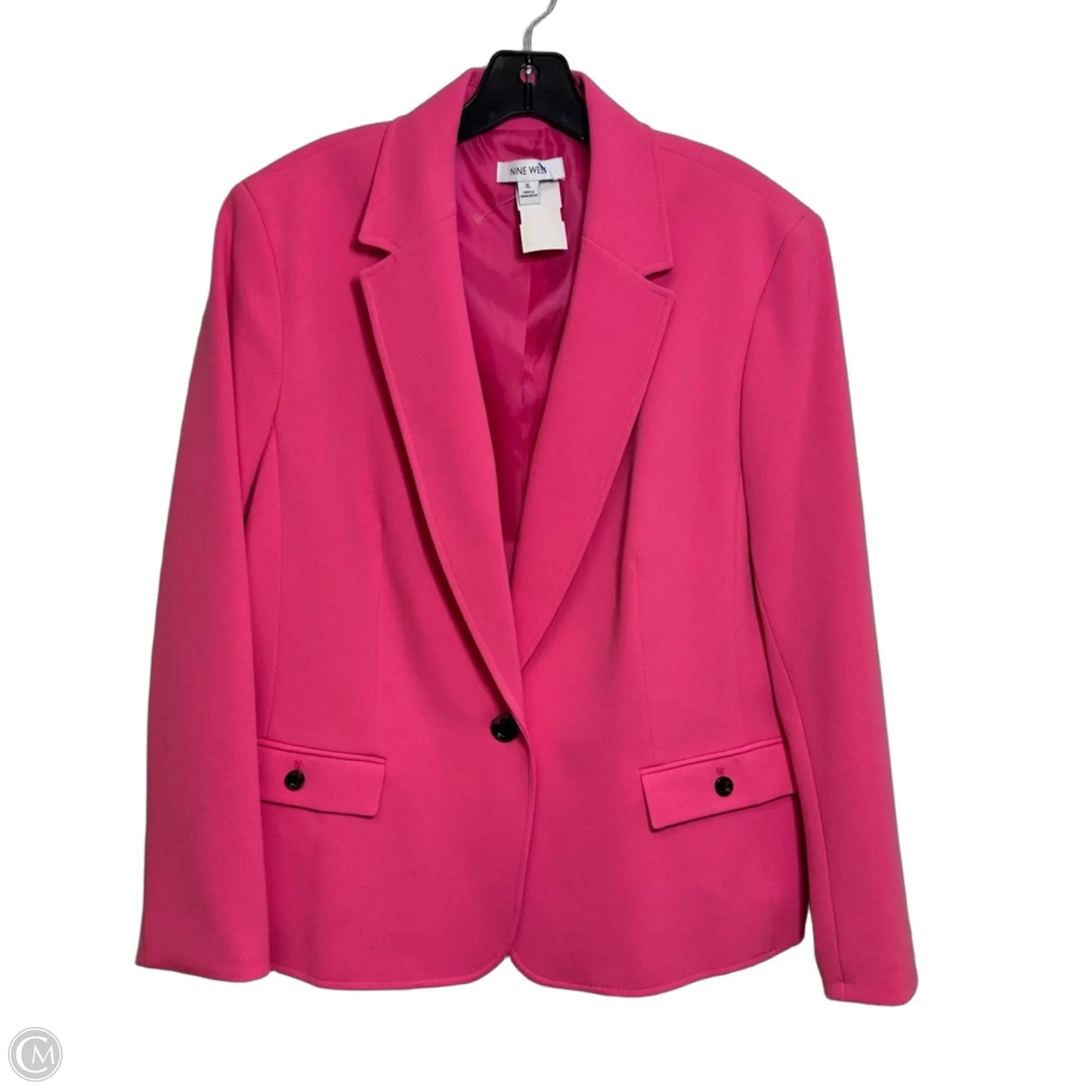 Blazer By Nine West Apparel In Pink, Size: Xl
