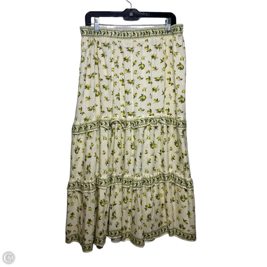 Skirt Maxi By Max Studio In Multi-colored, Size: Xxl