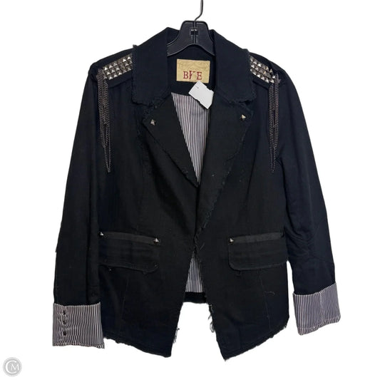 Jacket Moto By Bke In Black, Size: M