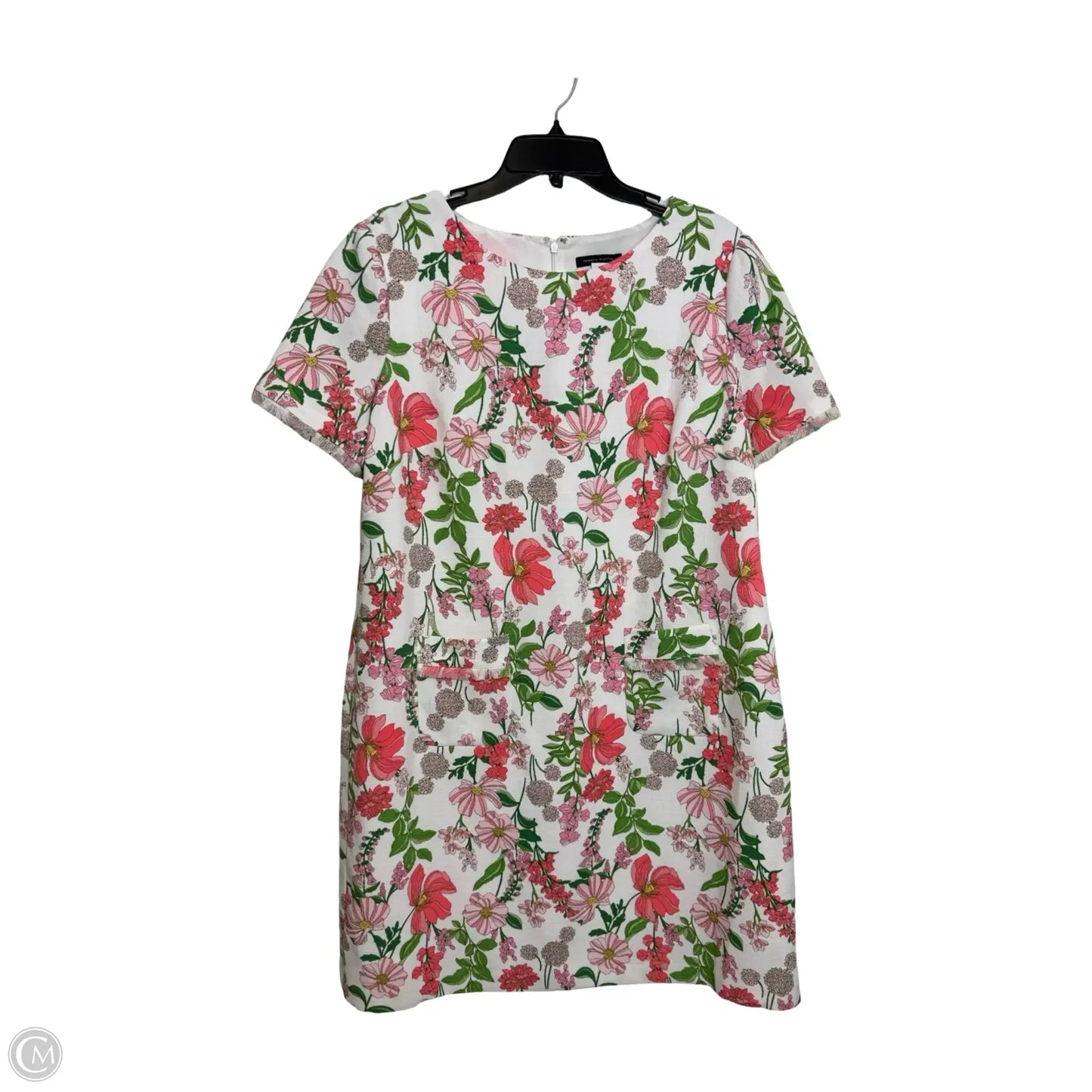 Dress Party Midi By Tommy Hilfiger In Floral Print, Size: 16