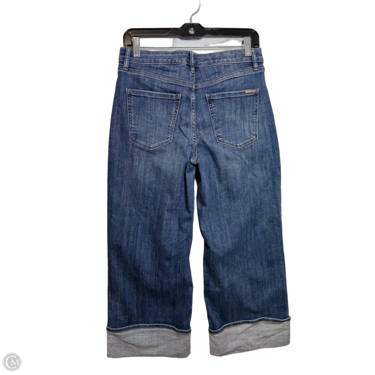 Jeans Cropped By White House Black Market In Blue Denim, Size: 6