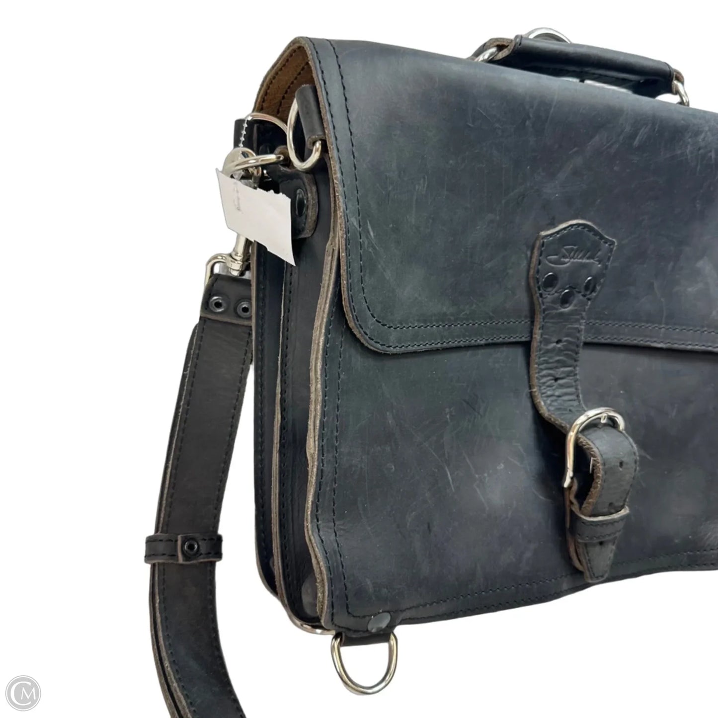 Laptop Bag Leather By SADDLEBACK, Size: Medium